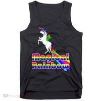 Magical Rainbow Unicorn Tank Top thumb 0