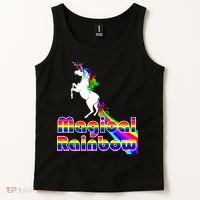 Magical Rainbow Unicorn Tank Top thumb 2