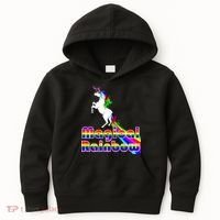 Magical Rainbow Unicorn Kids Hoodie thumb 0
