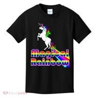 Magical Rainbow Unicorn Kids T-Shirt thumb 0