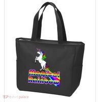 Magical Rainbow Unicorn Tote Bag thumb 3