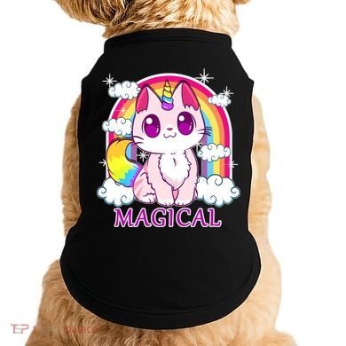 Magical Rainbow Unicorn Kitty Doggie Tank