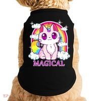 Magical Rainbow Unicorn Kitty Doggie Tank thumb 0