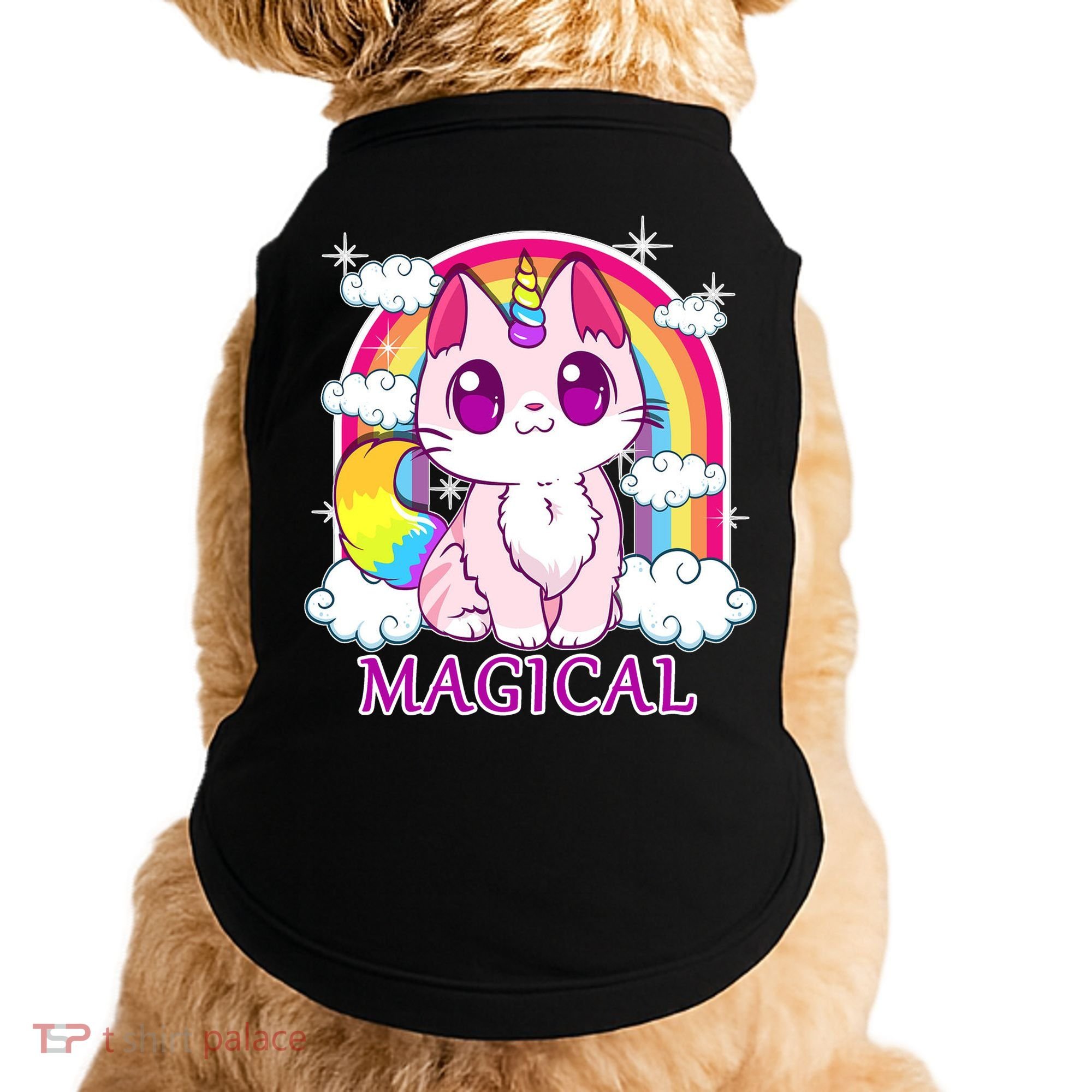 Magical Rainbow Unicorn Kitty Doggie Tank