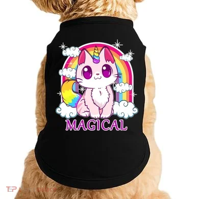 Magical Rainbow Unicorn Kitty Doggie Tank