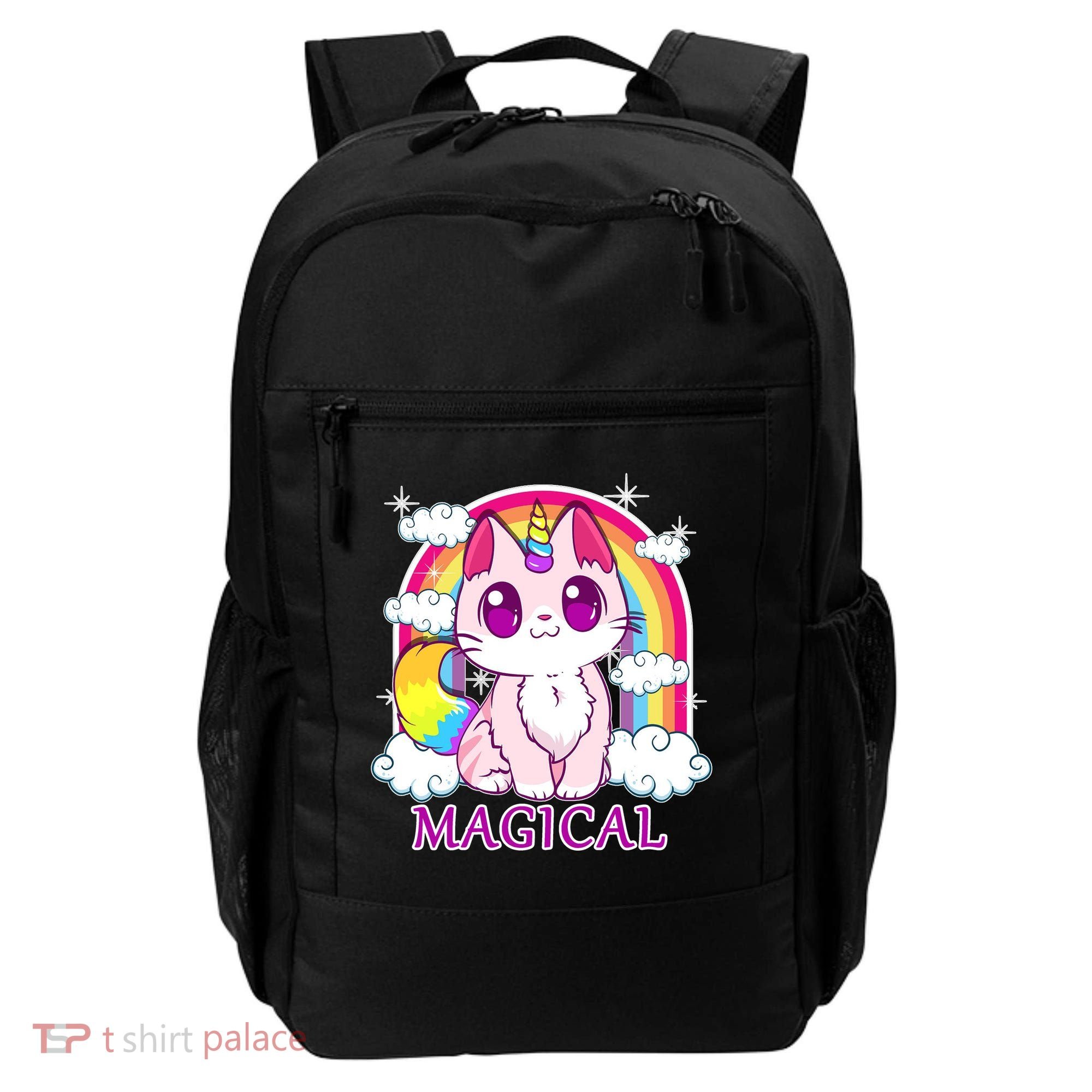 Magical Rainbow Unicorn Kitty Backpack