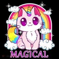Magical Rainbow Unicorn Kitty Bucket Hat thumb 4
