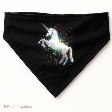 Magical Space Unicorn USA-Made Doggie Bandana