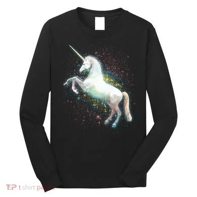 Magical Space Unicorn Long Sleeve Shirt