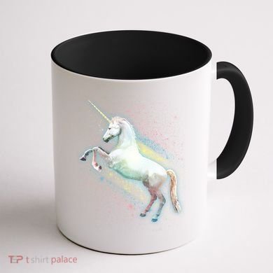 Magical Space Unicorn Coffee Mug back