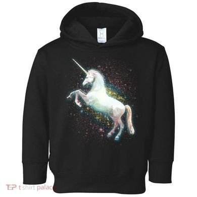 Magical Space Unicorn Toddler Hoodie
