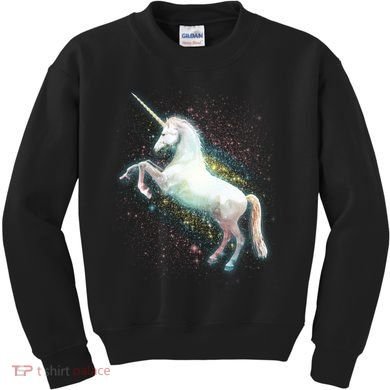 Magical Space Unicorn Kids Sweatshirt