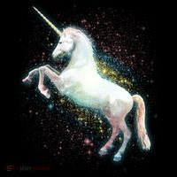 Magical Space Unicorn Kids Sweatshirt thumb 2