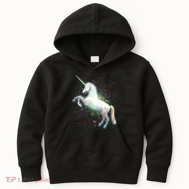 Magical Space Unicorn Kids Hoodie