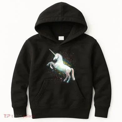 Magical Space Unicorn Kids Hoodie