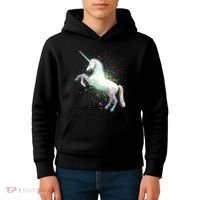 Magical Space Unicorn Kids Hoodie thumb 4