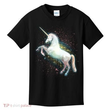 Magical Space Unicorn Kids T-Shirt