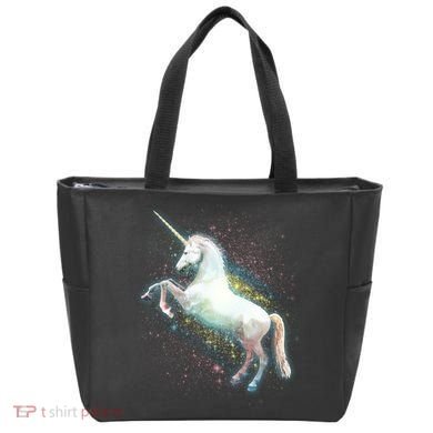Magical Space Unicorn Tote Bag