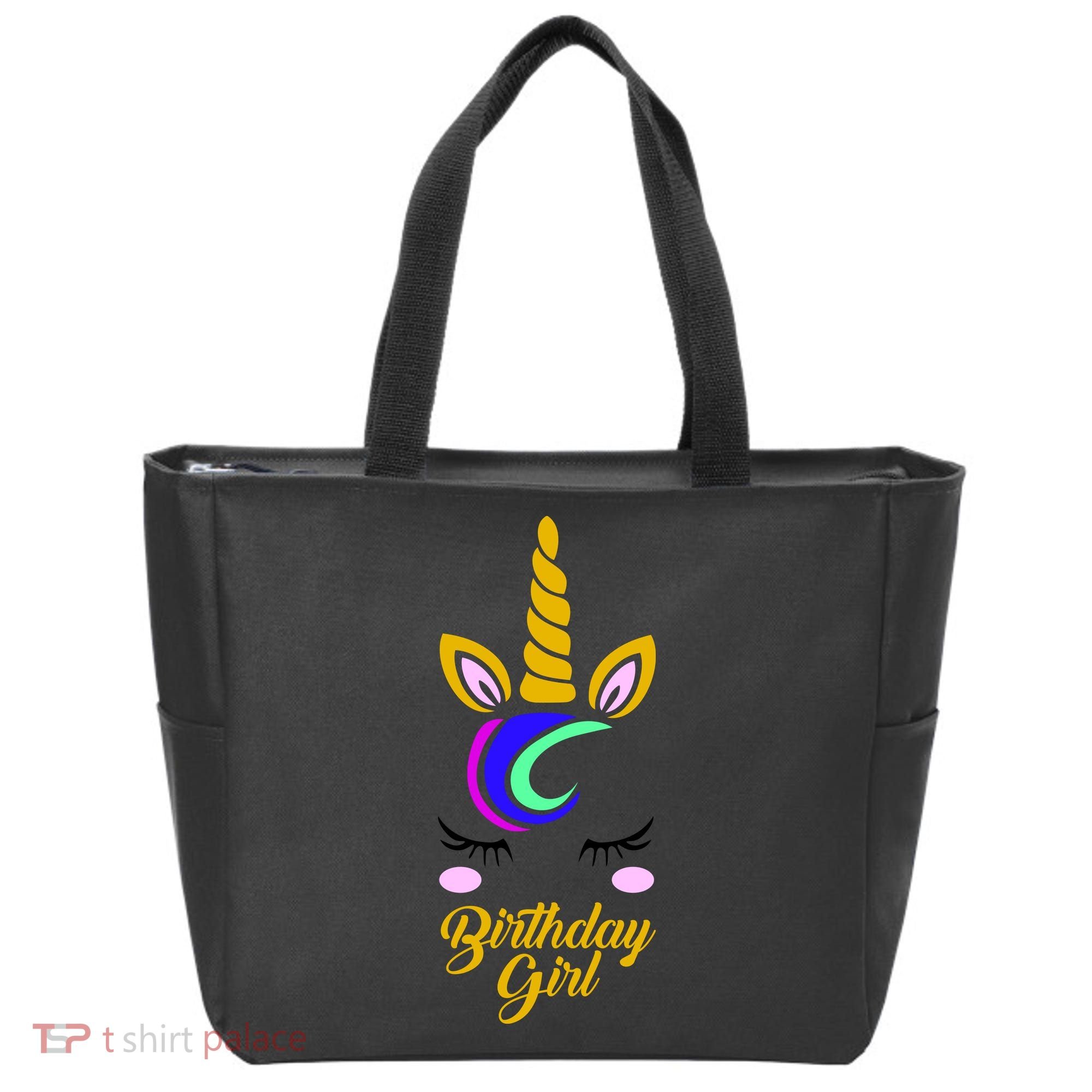 Magical Unicorn Birthday Tote Bag