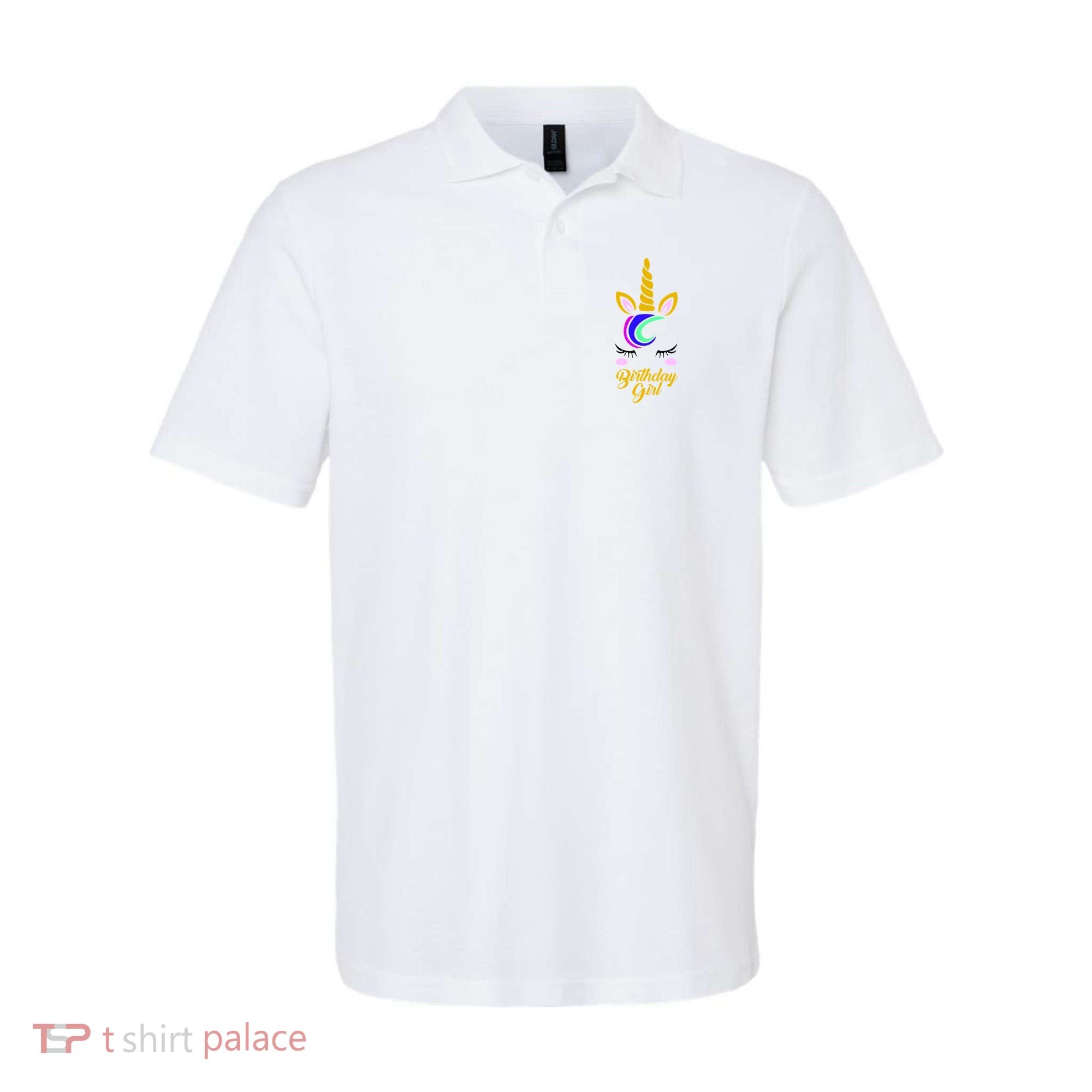 Magical Unicorn Birthday Polo