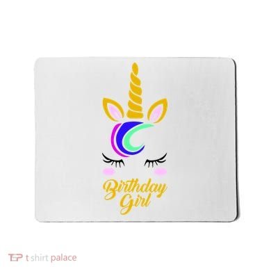 Magical Unicorn Birthday Mousepad