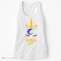 Magical Unicorn Birthday Women's Tank Top thumb 0