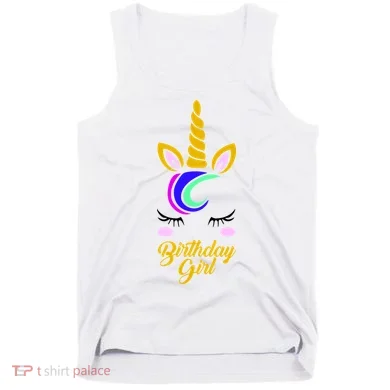 Magical Unicorn Birthday Tank Top