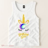 Magical Unicorn Birthday Tank Top thumb 2