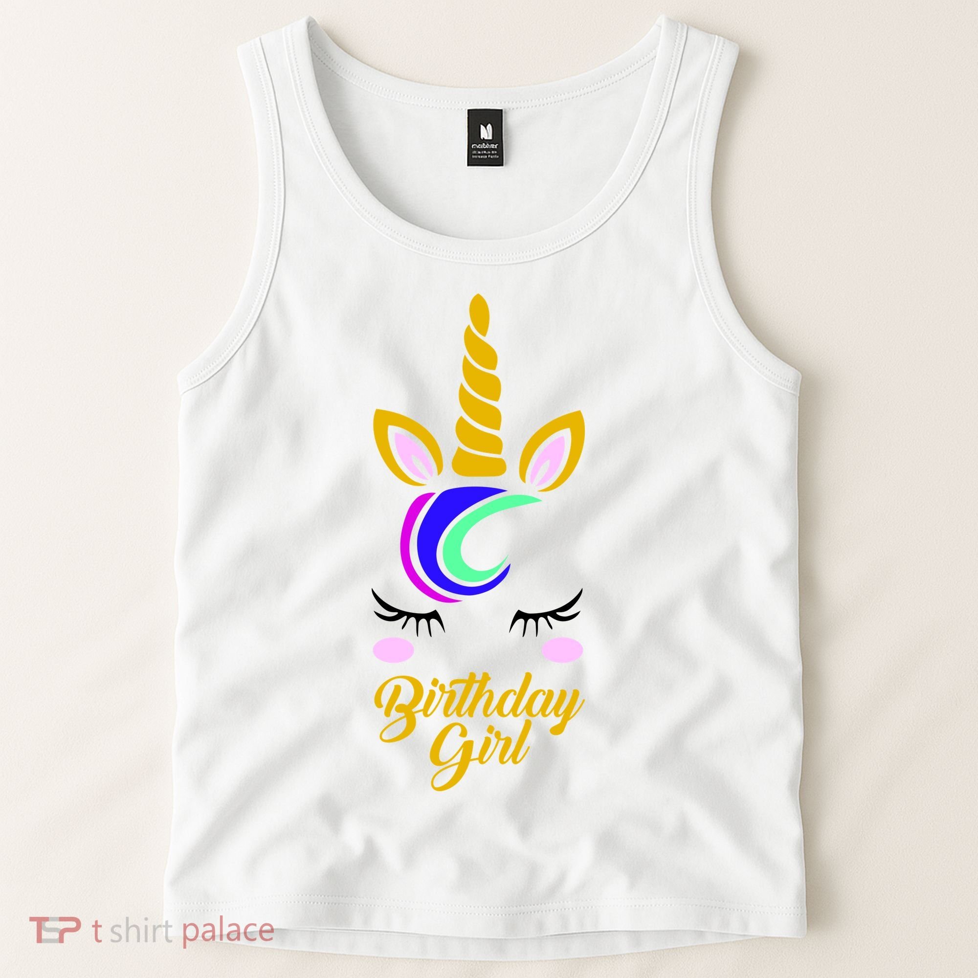 Magical Unicorn Birthday Tank Top