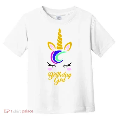 Magical Unicorn Birthday Toddler T-Shirt