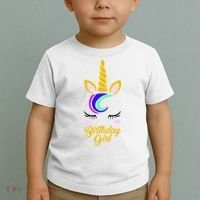 Magical Unicorn Birthday Toddler T-Shirt thumb 2