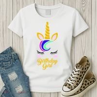 Magical Unicorn Birthday Women's T-Shirt thumb 3