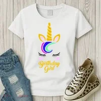 Magical Unicorn Birthday Women's T-Shirt thumb 3