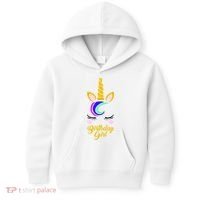 Magical Unicorn Birthday Kids Hoodie thumb 0