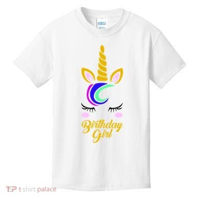 Magical Unicorn Birthday Kids T-Shirt