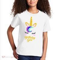 Magical Unicorn Birthday Kids T-Shirt thumb 2