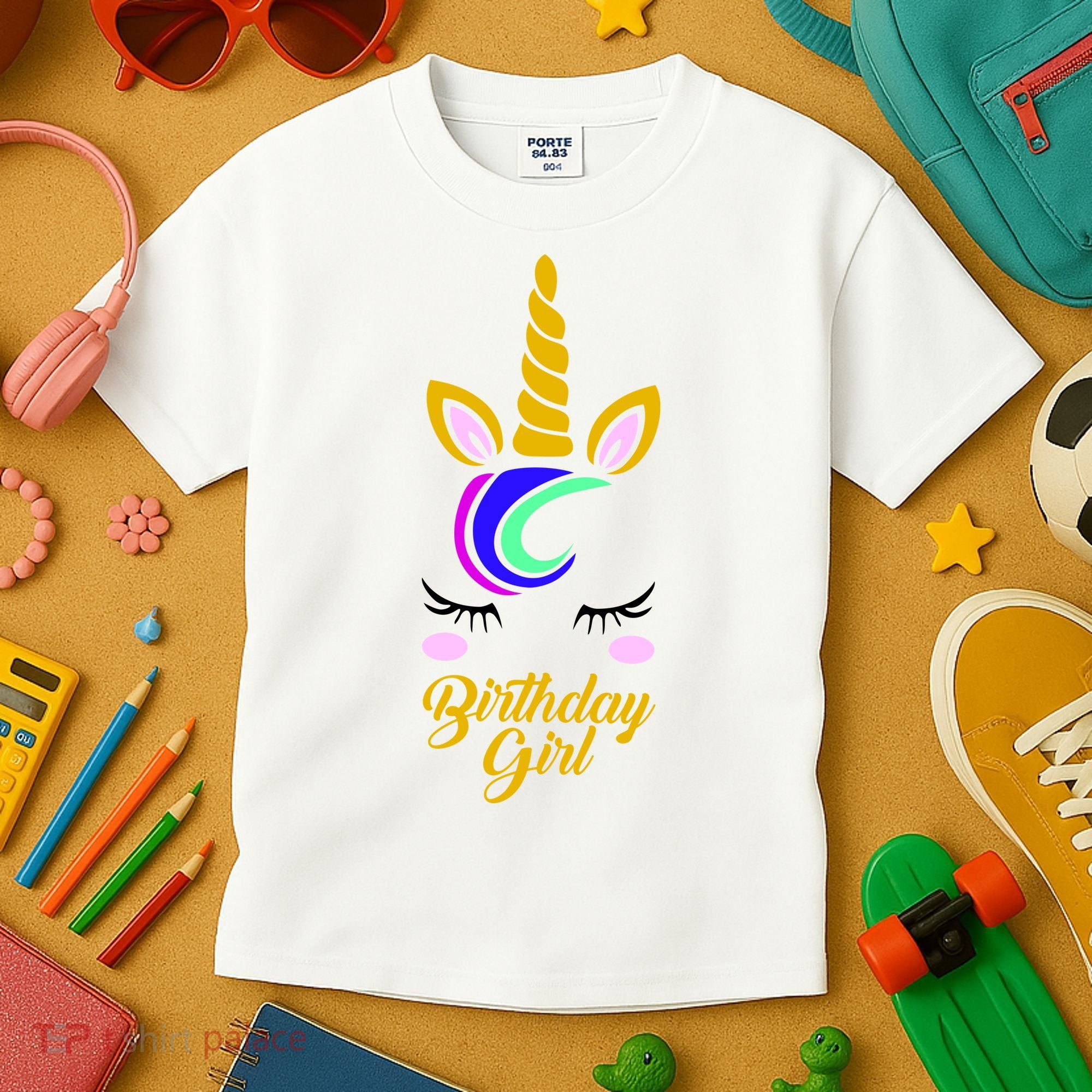 Magical Unicorn Birthday Kids T-Shirt