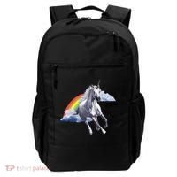 Magical Unicorn Horse Over Rainbow Backpack thumb 0