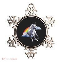 Magical Unicorn Horse Over Rainbow Ornament thumb 0