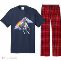 Magical Unicorn Horse Over Rainbow Pajama Set thumb 0
