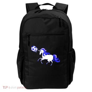 Magical Unicorn Playing Soccer Backpack