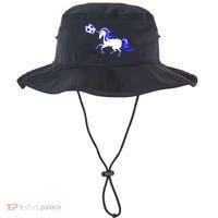 Magical Unicorn Playing Soccer Bucket Hat thumb 0