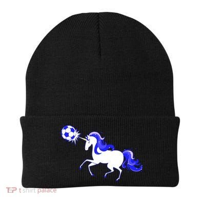 Magical Unicorn Playing Soccer Beanie