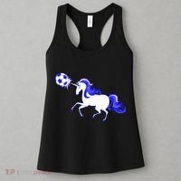 Magical Unicorn Playing Soccer Women's Tank Top thumb 3
