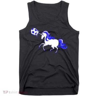 Magical Unicorn Playing Soccer Tank Top