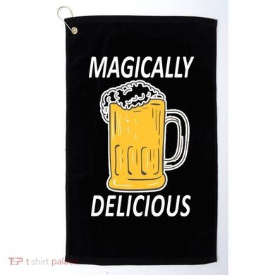 Magically Delicious Beer Lover Golf Towel