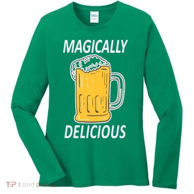 Magically Delicious Beer Lover Women's Long Sleeve Shirt