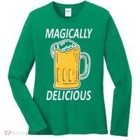 Magically Delicious Beer Lover Women's Long Sleeve Shirt thumb 0