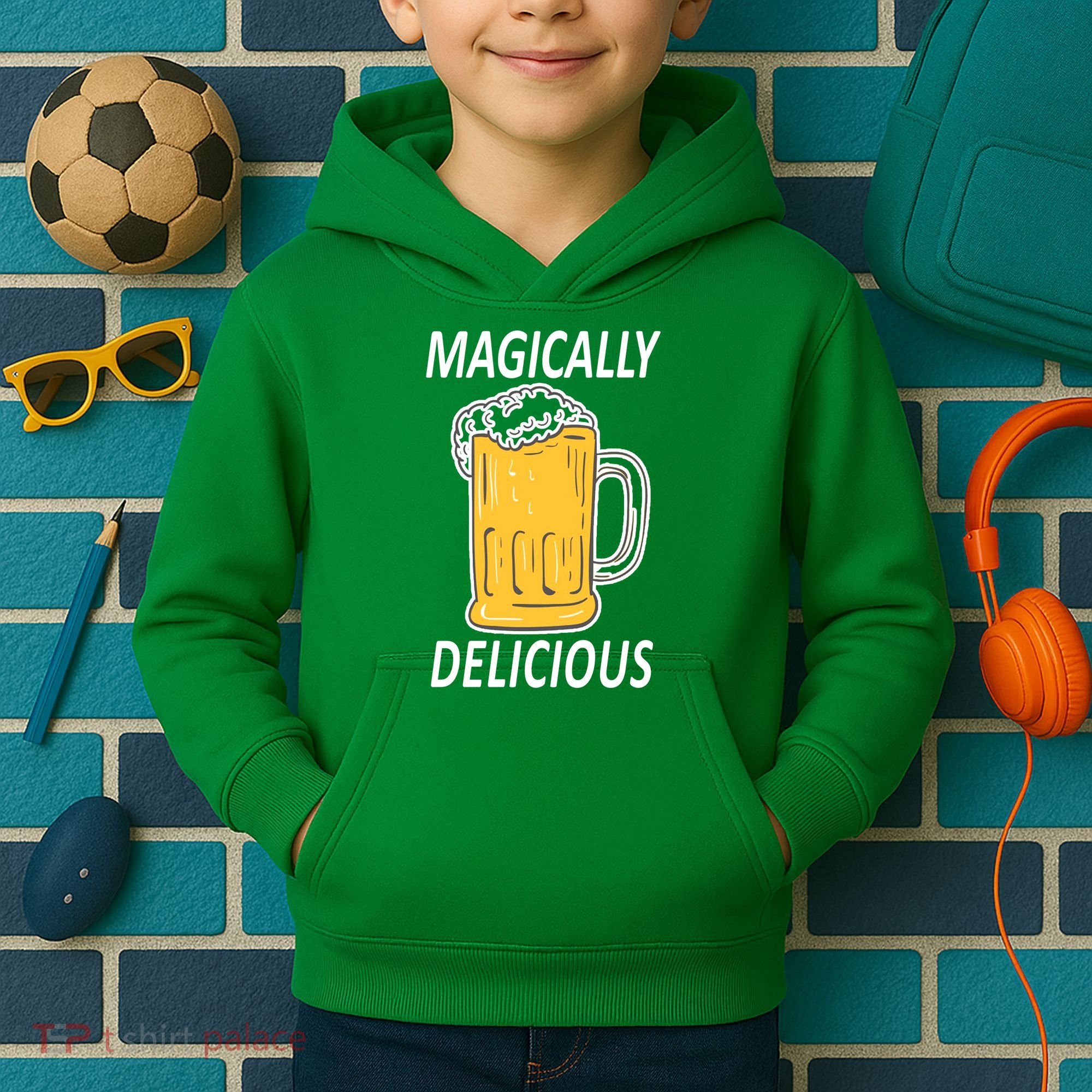 Magically Delicious Beer Lover Kids Hoodie