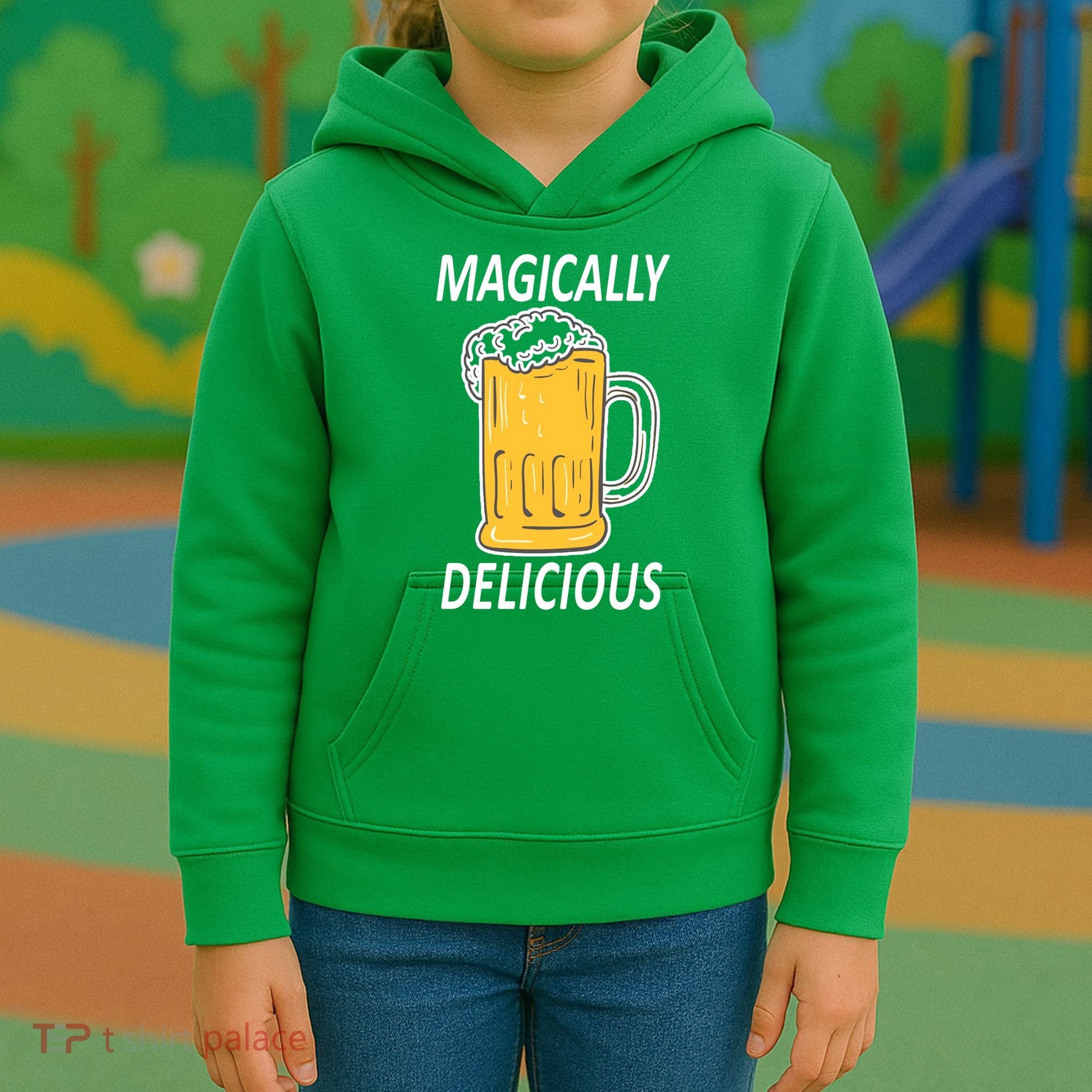 Magically Delicious Beer Lover Kids Hoodie